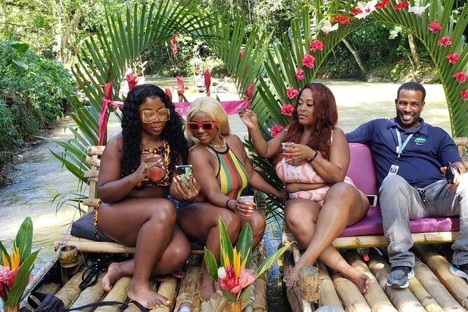 #1 Bamboo Rafting With foot Massage - The drive from Montego Bay to Lethe