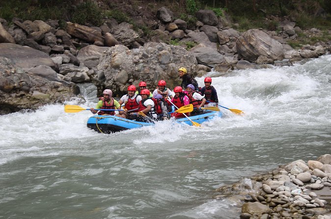 1 Day Rafting Upper Seti River - The water stop and what to pack