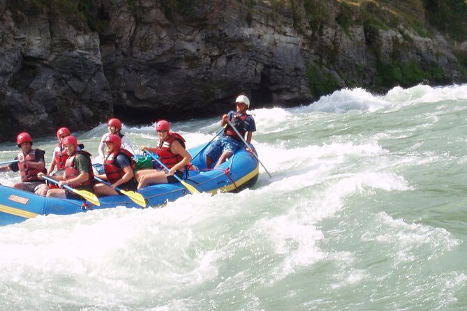 1 Night 2 Days Trishuli River Rafting Trip From Kathmandu With Private Car - A riverside evening at River Fun Beach Resort