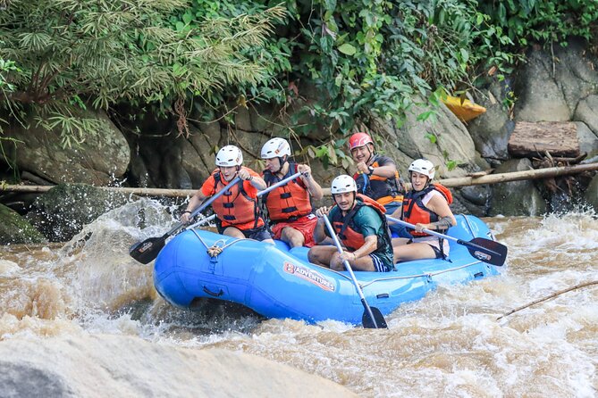 10km Rafting with 8Adventures from Chiang Mai Include Pickup & Lunch - The lower river: more rapids and a scenic finish