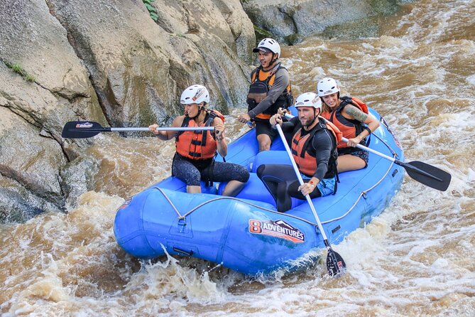 10km Rafting with 8Adventures from Chiang Mai Include Pickup & Lunch - Lunch with a view