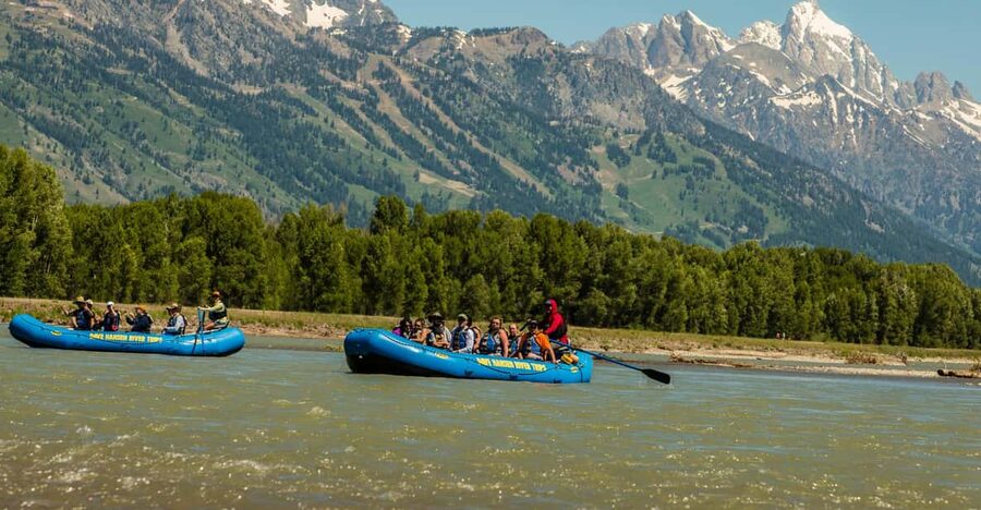 13-Mile Snake River Scenic Rafting Experience from Jackson - Setting out from 225 W Broadway in Jackson