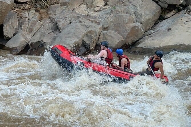 2-3 hrs. ATV Mae Wang Adventure, Feeding, Rafting &Waterfall Tour - Fields, streams, and the hill viewpoint