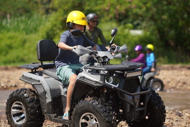2-3 hrs. ATV Mae Wang Adventure, Feeding, Rafting &Waterfall Tour - Elephant feeding at the sanctuary