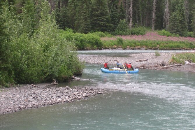 3-hour Turnagain Pass Rafting Float Trip from Hope Alaska - Arriving at the Hope headquarters