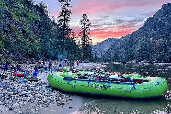 5 Day Main Salmon Rafting Tour with Meals Included - Day 2: Rapids, a hot spring, and a long day