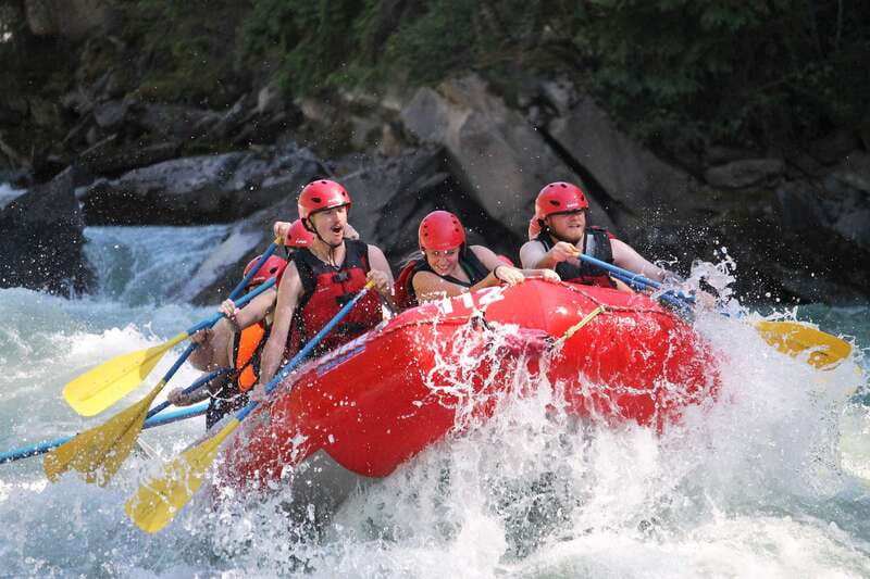 5-Hour Fraser River Rafting in Jasper National Park - The lower canyon and the strongest white water