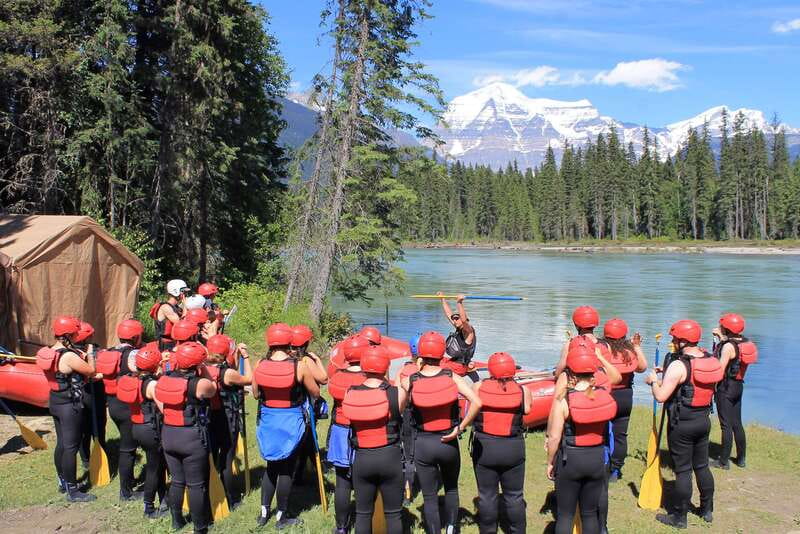 5-Hour Fraser River Rafting in Jasper National Park - Getting ready for five hours on the Fraser