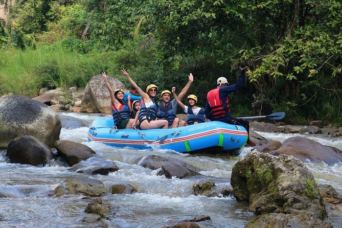 5km Rafting, ATV & Flying Fox Adventure Trip - The flying fox is quick, not a major zip-line course