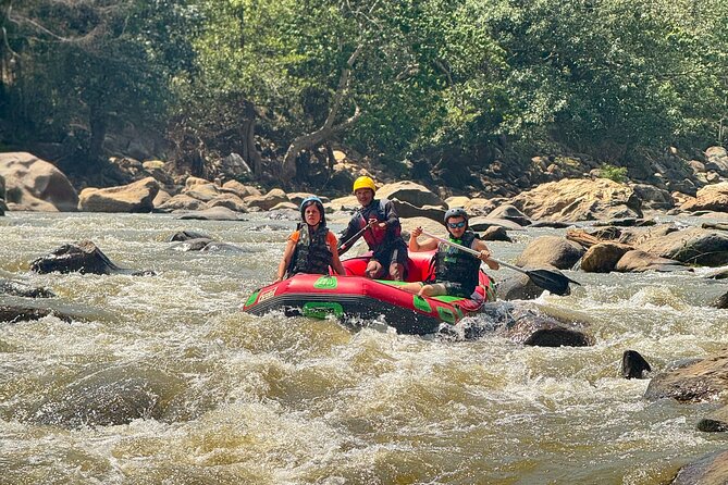 7 Hour Sticky Waterfall and Double Rafting Adventure - Taking on 4 kilometers of Class 3 to 4 rapids