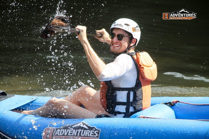 8KM White Water Rafting and 3HRS Jungle Trekking Adventure - An 8 km float on the Mae Taeng River