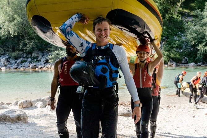 Adventure Rafting on Soca River in Bovec With Photos - Boka Waterfall and the river stop