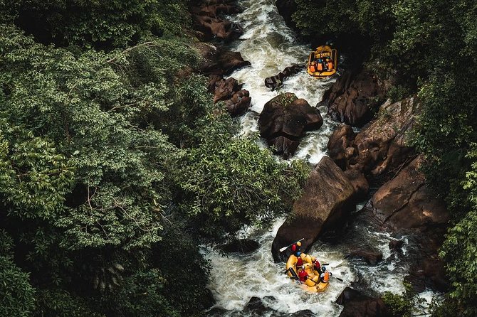 Adventure RAFTING with all day drinks support - Safety training comes before the river
