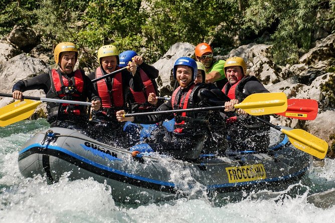 Adventure Rafting with Photo Service in Bovec - Safety first at the riverside