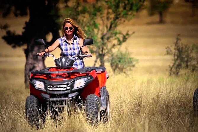Alanya 3 in 1 Combo Full Day Tour Rafting Zipline Quad Bike - The zipline adds a short burst of height