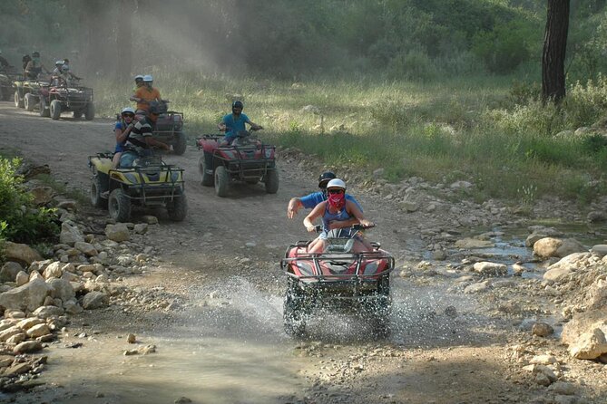 Alanya 3 in 1 Combo Full Day Tour Rafting Zipline Quad Bike - Lunch arrives late and does the job