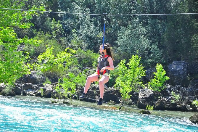 Alanya 3 in 1 Full Day Rafting Tour Zipline and Quad Bike - Pickup from Alanya at 8:30 am