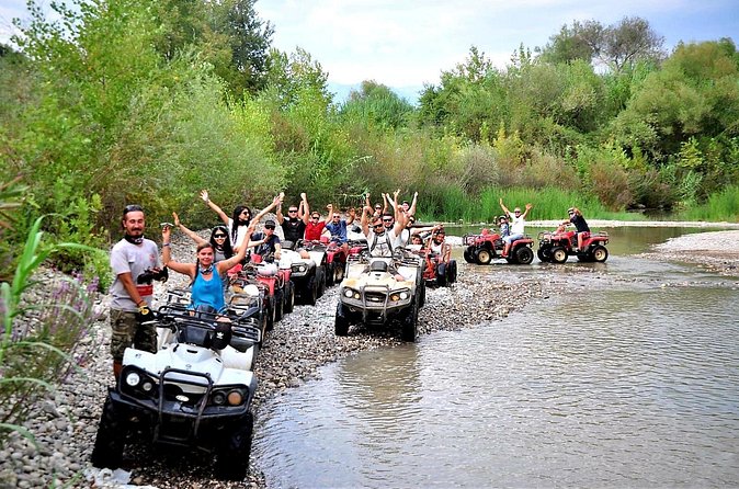Alanya 3 in 1 Full Day Rafting Tour Zipline and Quad Bike - What to pack for water, dust, and changing clothes