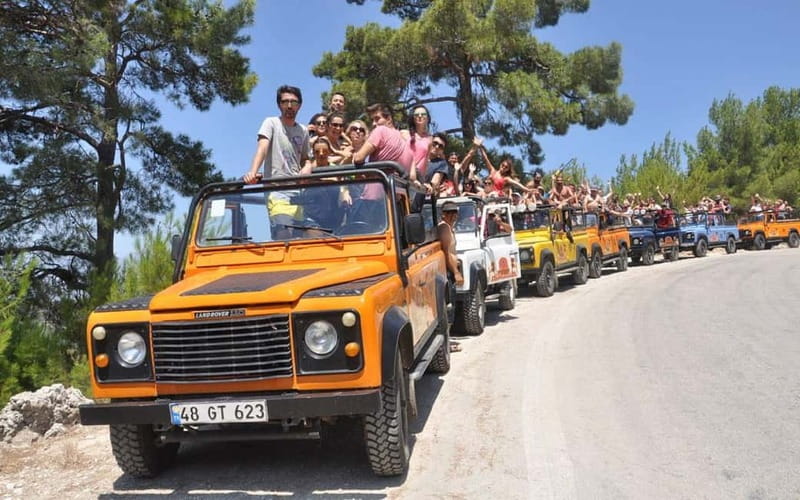Alanya:Buggy or Quad, Rafting, Jeep, Zipline Tour With Lunch - What this Alanya adventure really offers