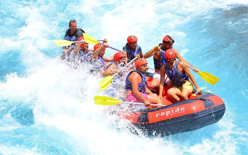 Alanya:Buggy or Quad, Rafting, Jeep, Zipline Tour With Lunch - Quad or buggy riding on rough tracks