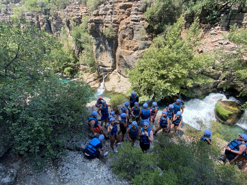 Alanya/City of Side: Canyoning, Rafting and Ziplining Tour - The One-Hour Canyoning Section