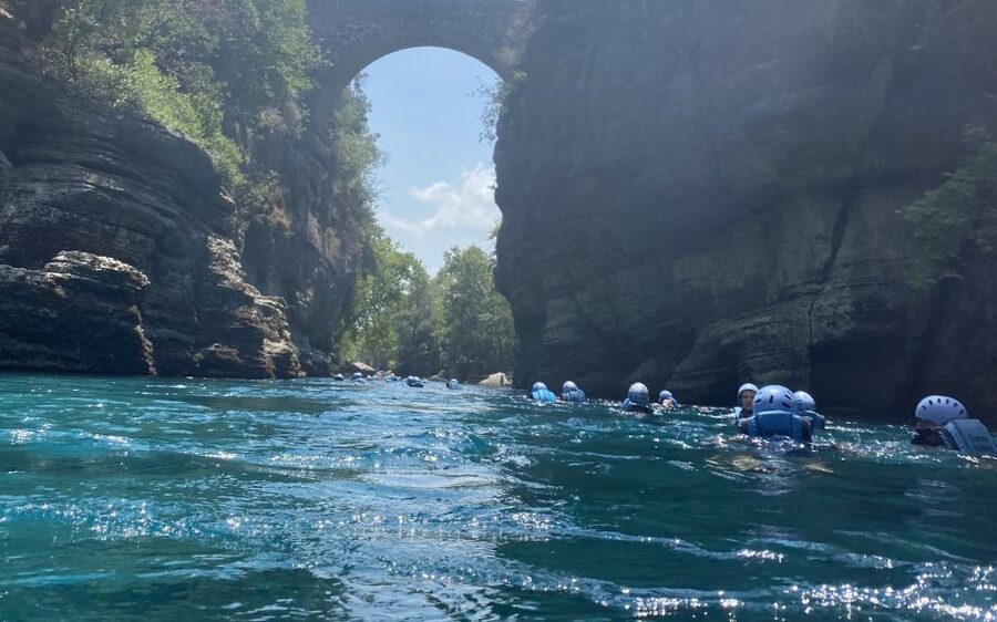 Alanya/City of Side: Canyoning, Rafting and Ziplining Tour - Rafting 14 Kilometers in Stages