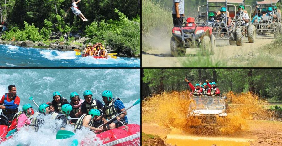 Alanya: Rafting, Zipline, Quad, Buggy, Jeep Tour with Lunch - Key points to know before you book