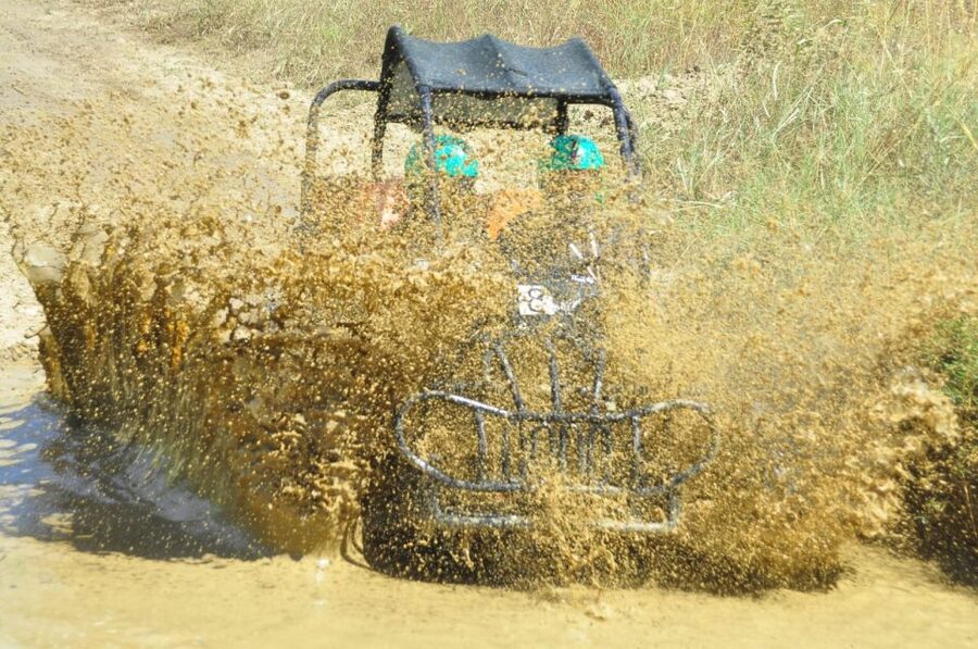Alanya: Rafting, Zipline, Quad, Buggy, Jeep Tour with Lunch - River swims and the cold-water factor