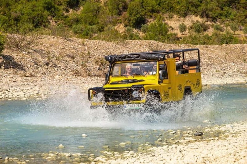 Alanya/Side/Belek: Rafting Mix W/Jeep, Quad, Zipline options - Jeep safari through the mountains