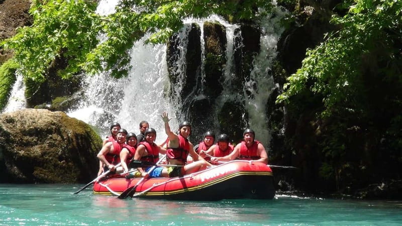 Alanya/Side/Belek: Rafting Mix W/Jeep, Quad, Zipline options - The zipline and short walk