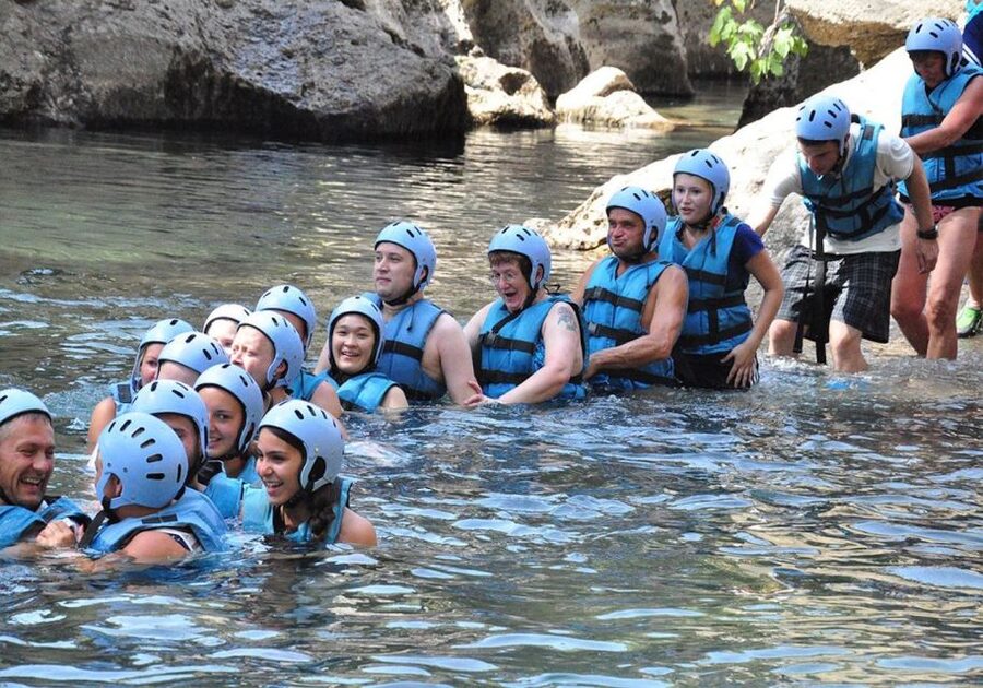 Alanya & Side: Whitewater Rafting in Koprulu Canyon - The final river section and changing facilities