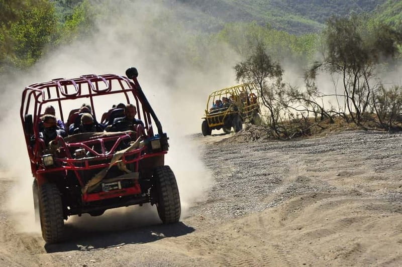 Alanya: Super Combo Quad, Buggy, Rafting & Zipline w/Lunch - Jeep safari and the first mountain views