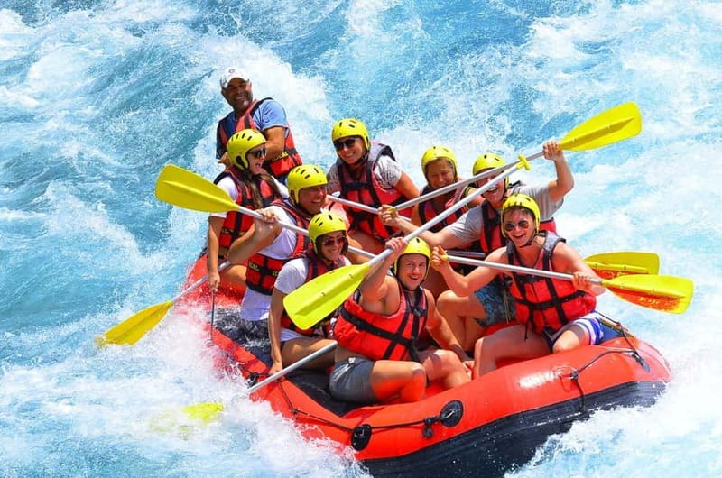 Antalya/Alanya: Rafting With Additional Extreme Options - Safety briefing and getting ready