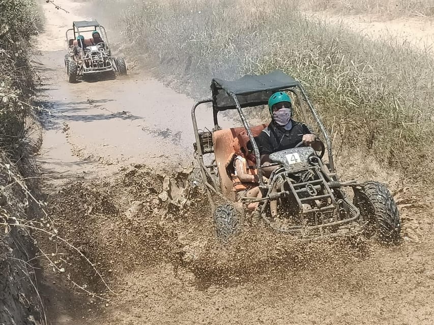 Antalya: Buggy or Quad and Rafting Tour with Lunch - Buggy or quad riding through rough ground