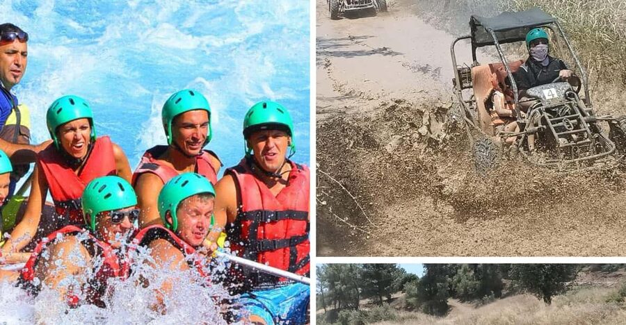 Antalya: Buggy or Quad and Rafting Tour with Lunch - What the $26 price really gives you