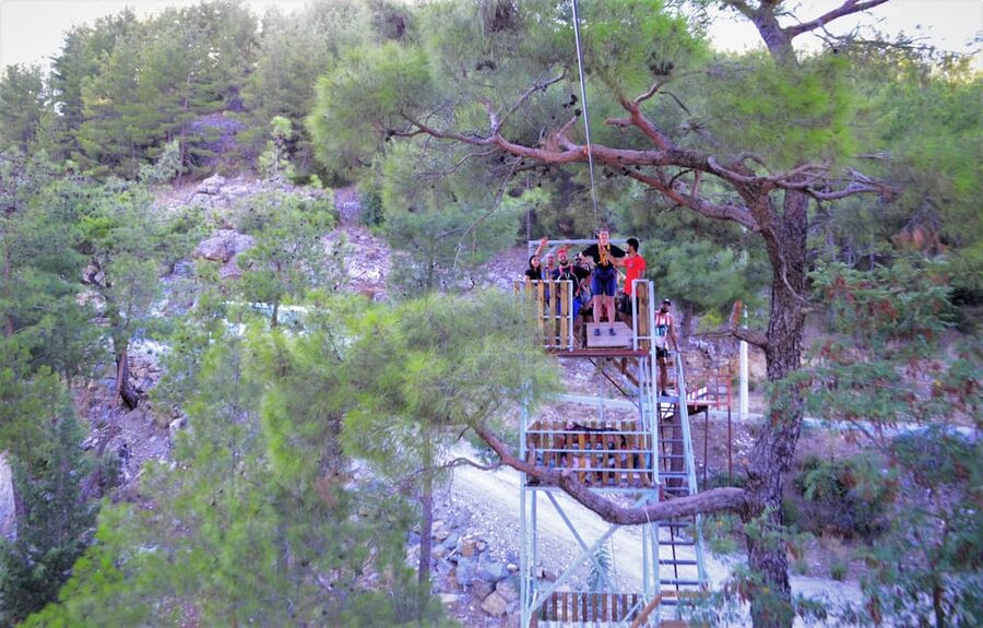 Antalya: Canyoning, Rafting, Quad, Jeep & Zipline with Lunch - Transport, timing, and the pace of the day