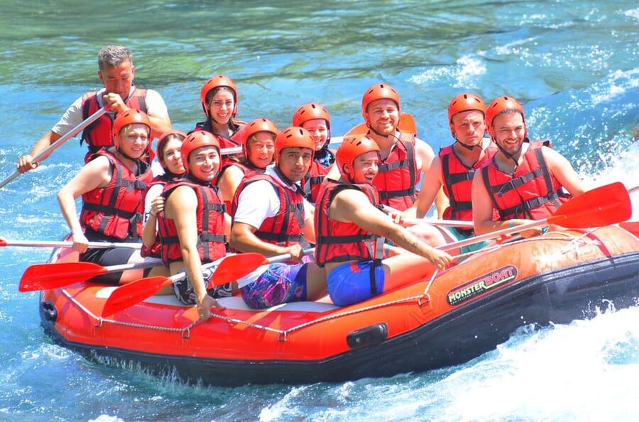 Antalya Full Day Rafting Tour with Lunch - Safety gear, guides, and the first rapids