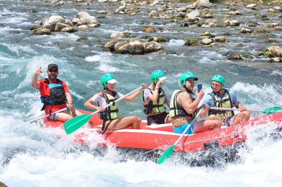 Antalya/Kemer: Koprulu Canyon Whitewater Rafting with Lunch - Riverside lunch after the rafting