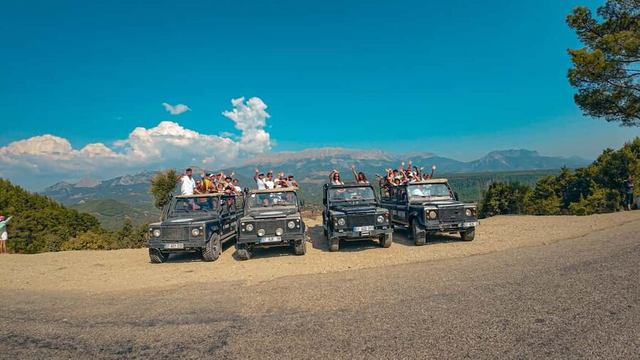 Antalya Outdoor Adventure: Rafting, Jeep & Quad w/Lunch - A long day from Antalya to the Taurus Mountains