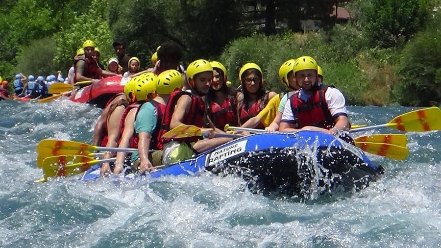 Antalya: Rafting at Köprülü Canyon + Lunch - The second rafting section and finish area