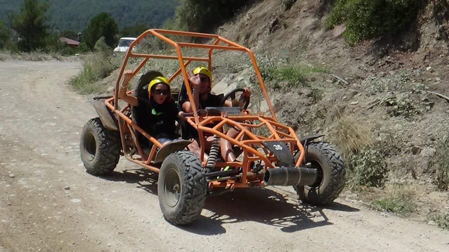 Antalya: Rafting & Buggy, Quad Safari & Zipline Adventure - Ziplining above the Antalya countryside