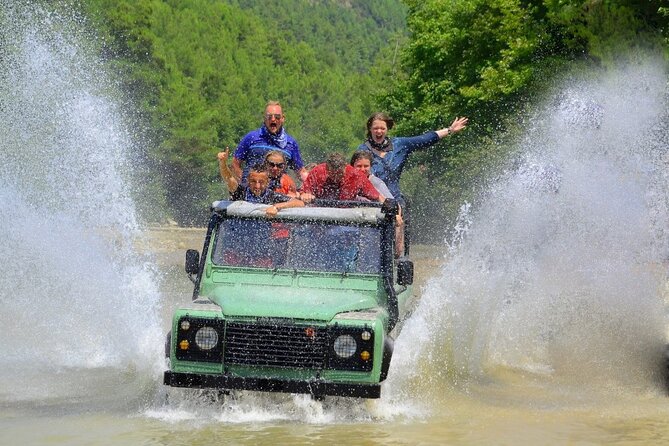 Antalya: Rafting, Jeep Safari, Buggy & Zipline 4-in-1 Combo Tour - Jeep safari: scenic, but hold on tight