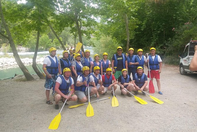 Antalya Rafting Tour - Safety briefing, boots, and the first paddle
