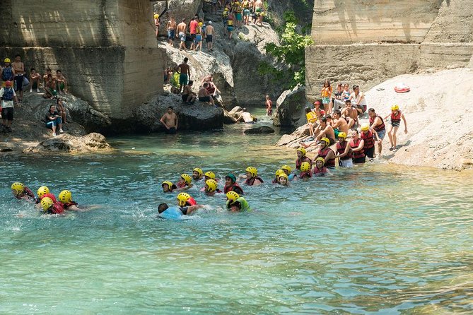 Antalya Rafting Tour - The final fast-water section and rafting games