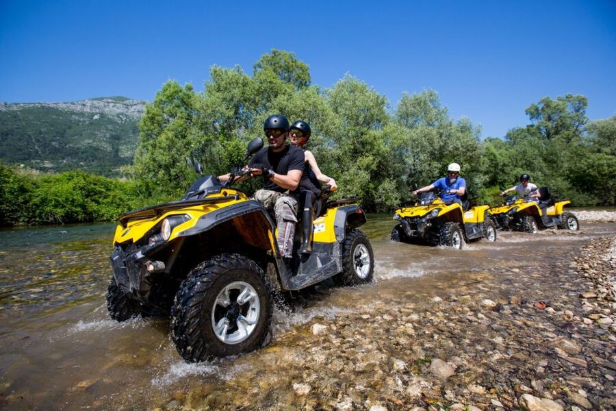 Antalya/Side: Quad, Buggy, Rafting & Zipline Tour with Lunch - From Side hotels to the Taurus Mountains