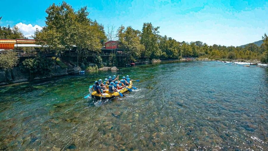 Antalya/Side: Quad, Buggy, Rafting & Zipline Tour with Lunch - Lunch, late in the day