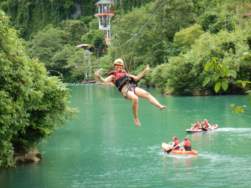 Antalya: Super Combo Quad, Buggy, Rafting & Zipline w/Lunch - Rafting through cold Taurus Mountain water