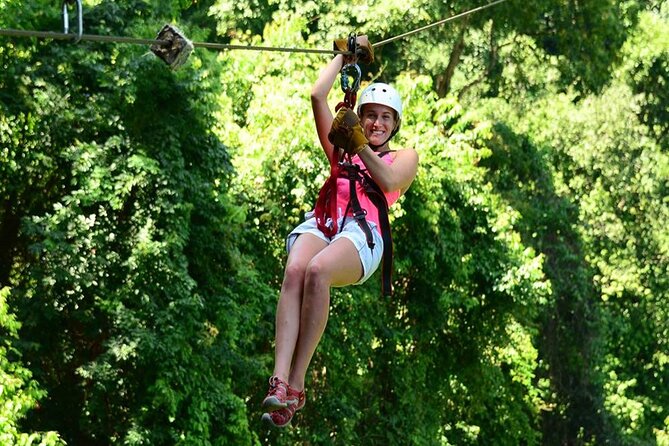 Antalya Super Combo W/Rafting ,Jeep Safari ,Quad Biking & Zipline - Ziplining is short but gives you a quick thrill