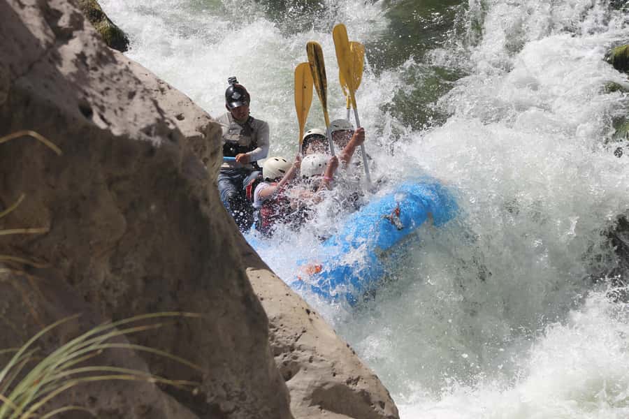 Arequipa: Rio Chili Rafting Tour with Snack - Pickup from Arequipa and the drive to the river
