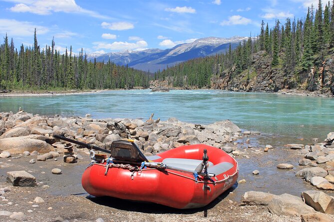 Athabasca Canyon Run Family Rafting: Class II Plus Rapids - Paddling through the Class II canyon